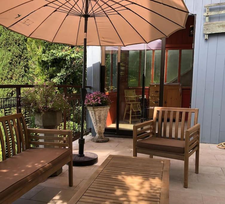 Le Tapis Vert - Loft Avec Jardin Auch Eksteriør billede